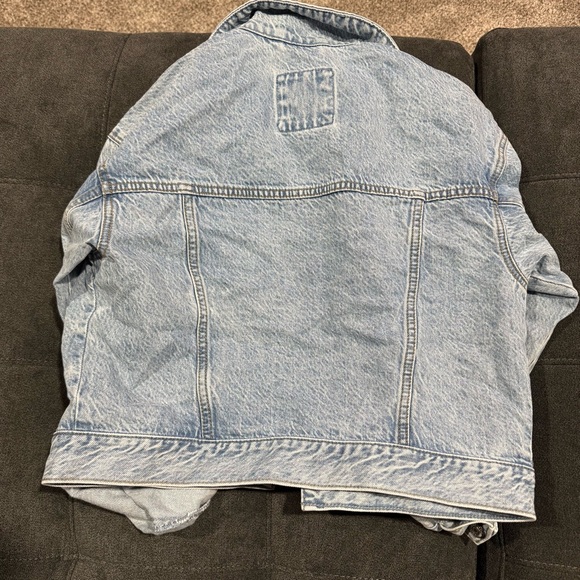 NWT ABERCROMBIE Jean Jacket - Picture 3 of 3